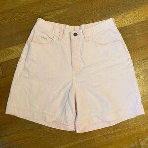 Riders High Rise Pink 100% Cotton Women Shorts Size 14M